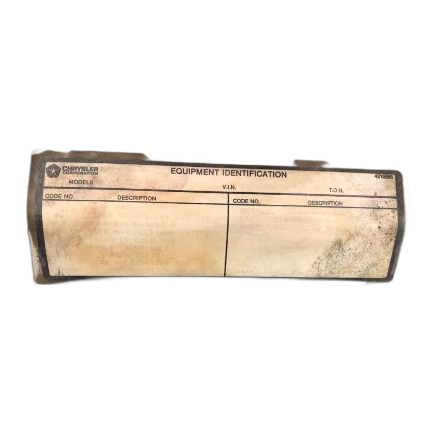 5.9L Cummins Coolant Reservoir 1992 - New Direct-Fit Diesel Replacement