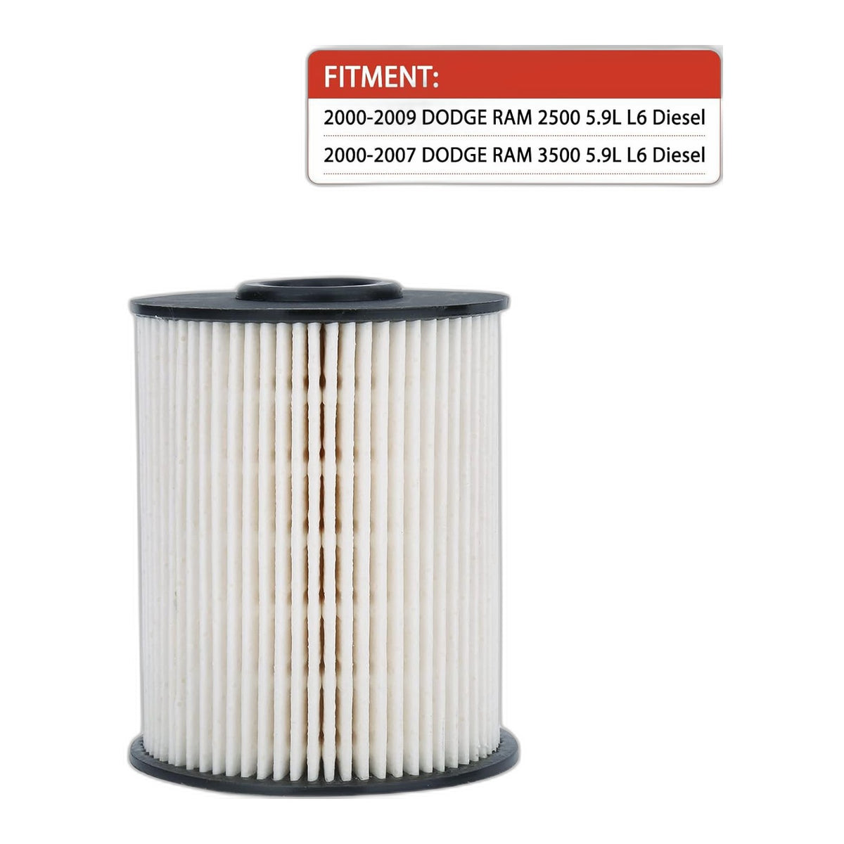 5.9L Cummins Fuel Filter 2000 - New Direct-Fit Diesel Replacement