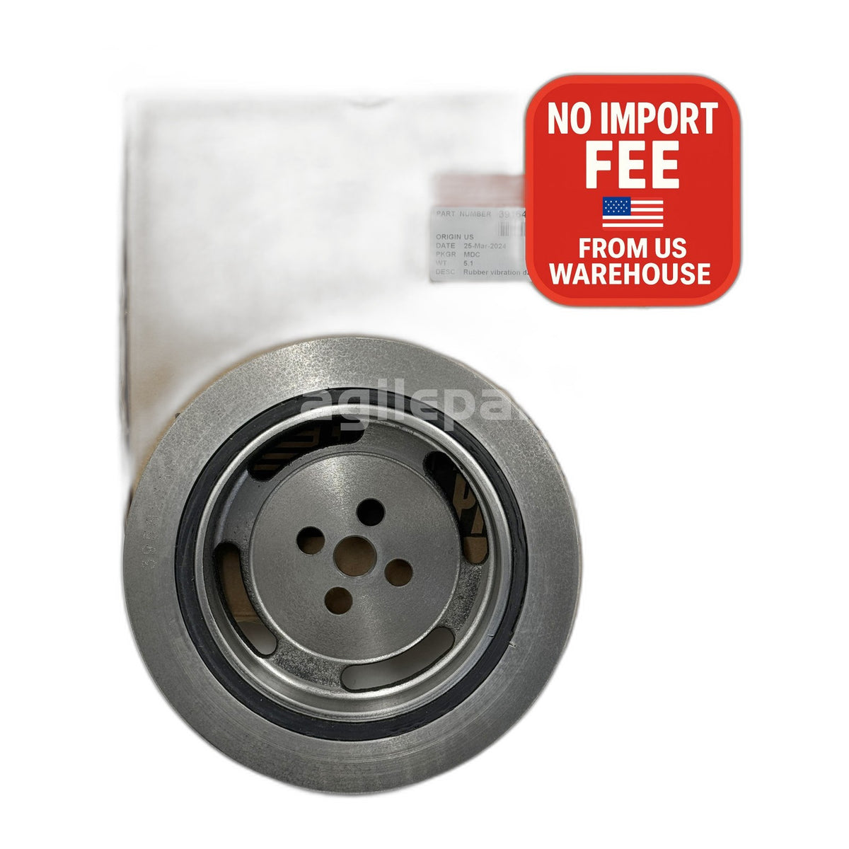 5.9L Cummins Harmonic Balancer - New Direct-Fit Diesel Replacement