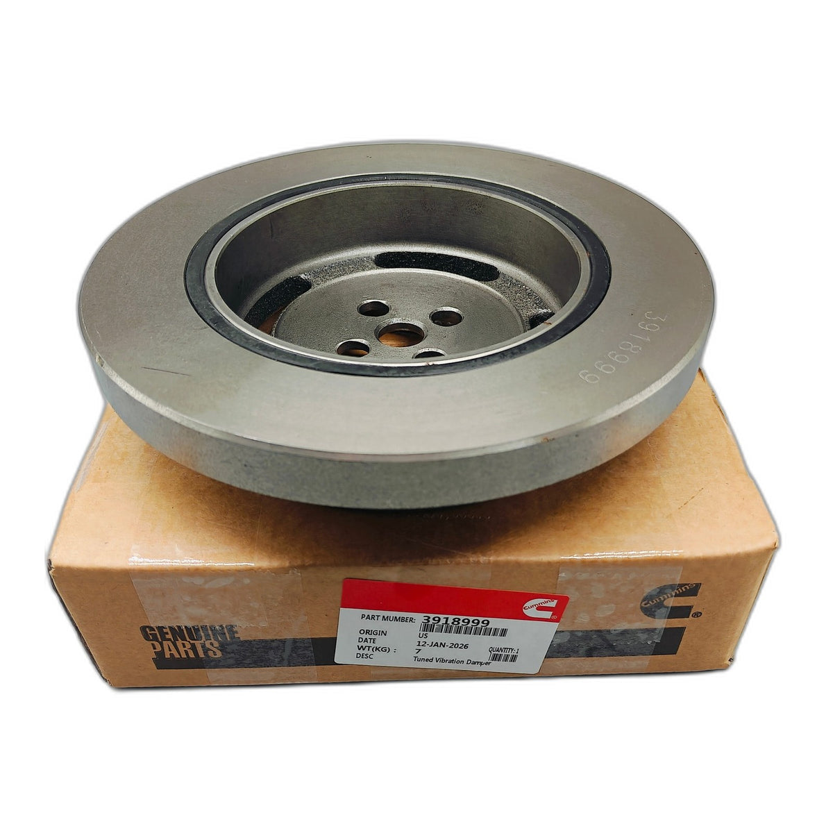 5.9L Cummins Harmonic Balancer - New Direct-Fit Diesel Replacement