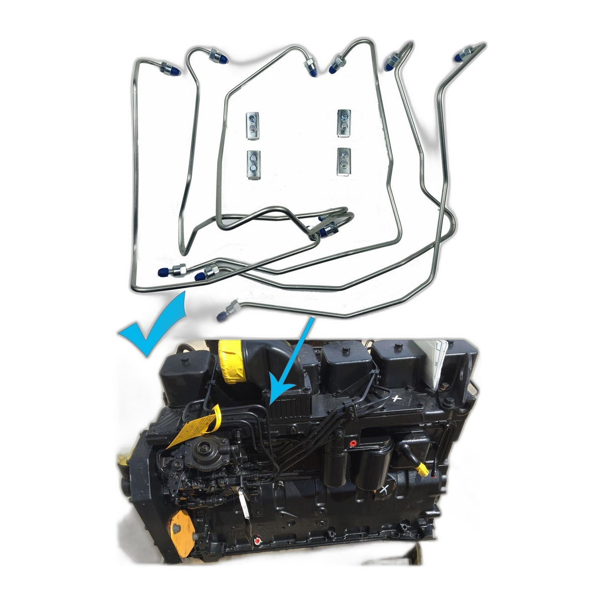 5.9L Cummins Injector Line 1991 - New Direct-Fit Diesel Replacement