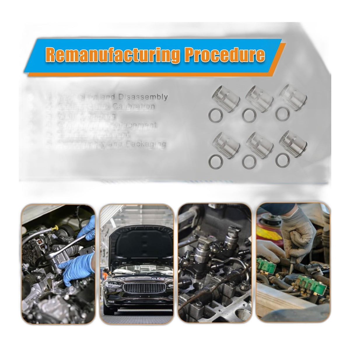 5.9L Cummins Injector Seal Kit - New Direct-Fit Diesel Replacement