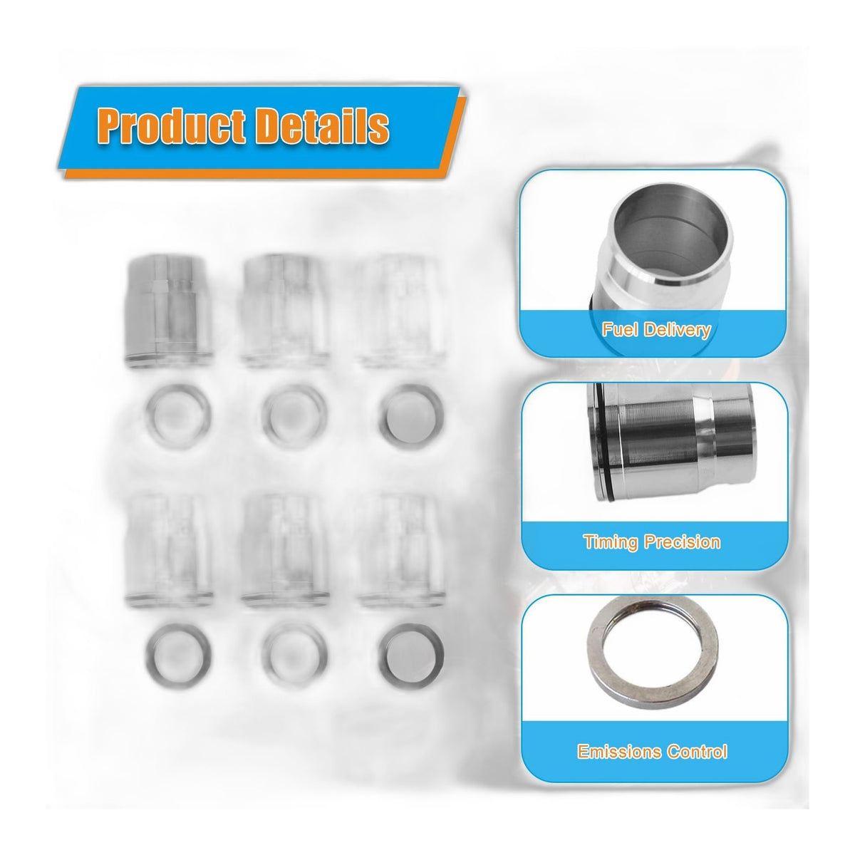 5.9L Cummins Injector Seal Kit - New Direct-Fit Diesel Replacement