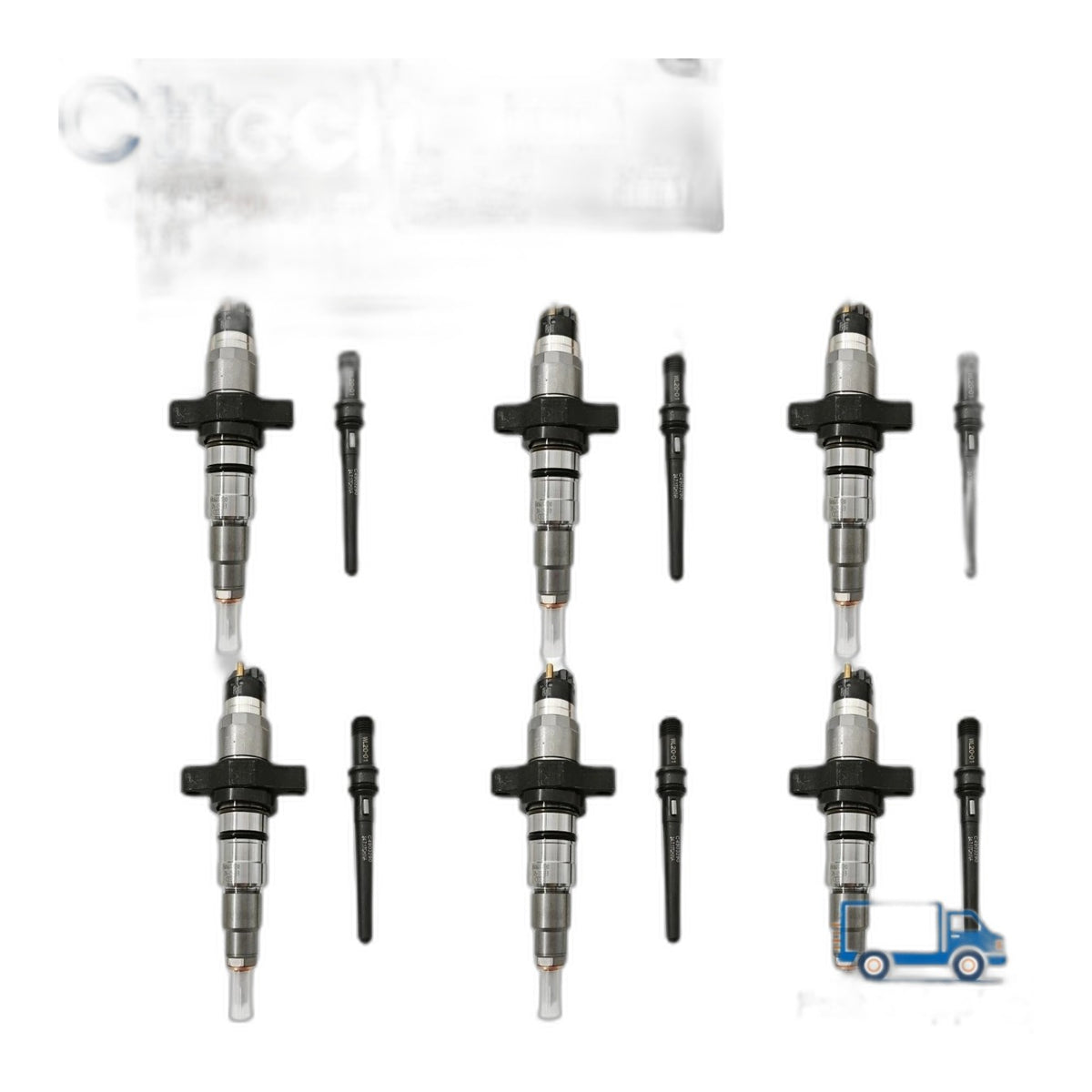 5.9L Cummins Injector Set 2003-2004 - Remanufactured Direct-Fit Diesel Replacement