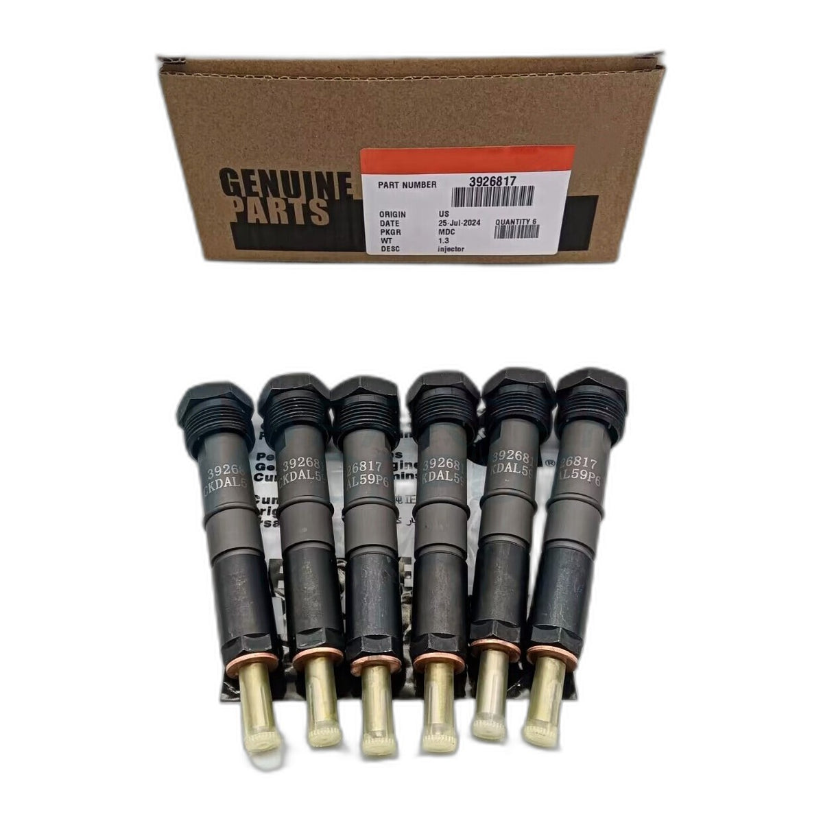 5.9L Cummins Injector Set - Remanufactured Direct-Fit Diesel Replacement