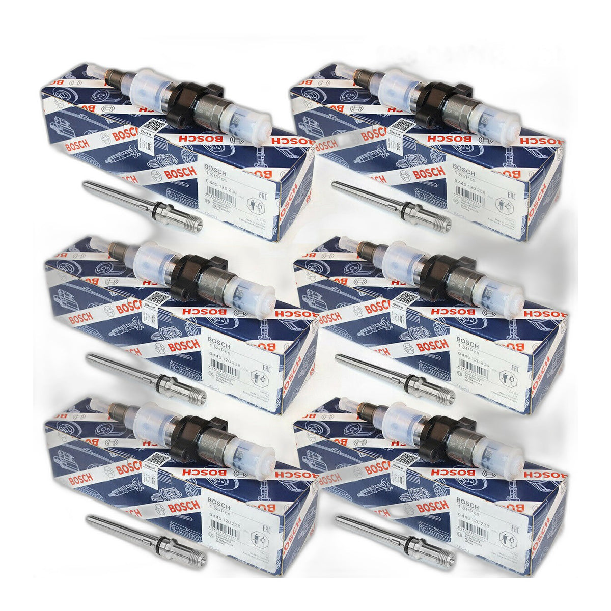 5.9L Cummins Injector Set - Remanufactured Direct-Fit Diesel Replacement