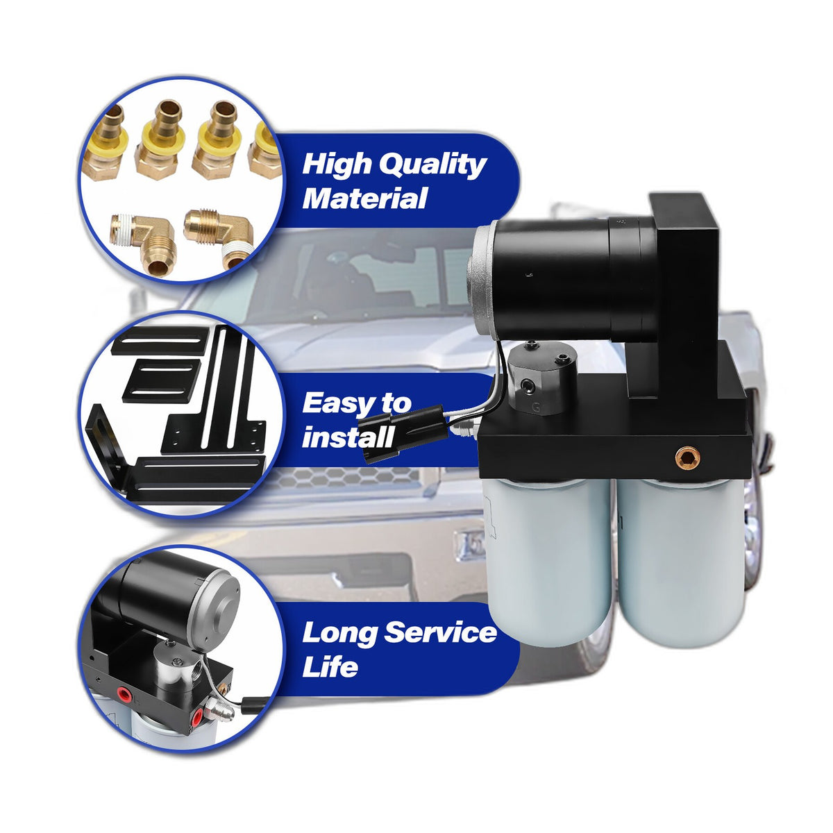 5.9L Cummins Lift Pump 2005-2018 - New Direct-Fit Diesel Replacement