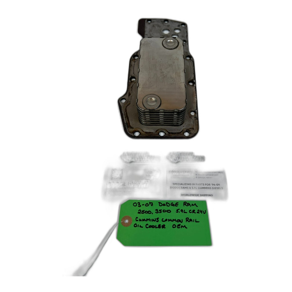 5.9L Cummins Oil Cooler 2003-2007 - New Direct-Fit Diesel Replacement
