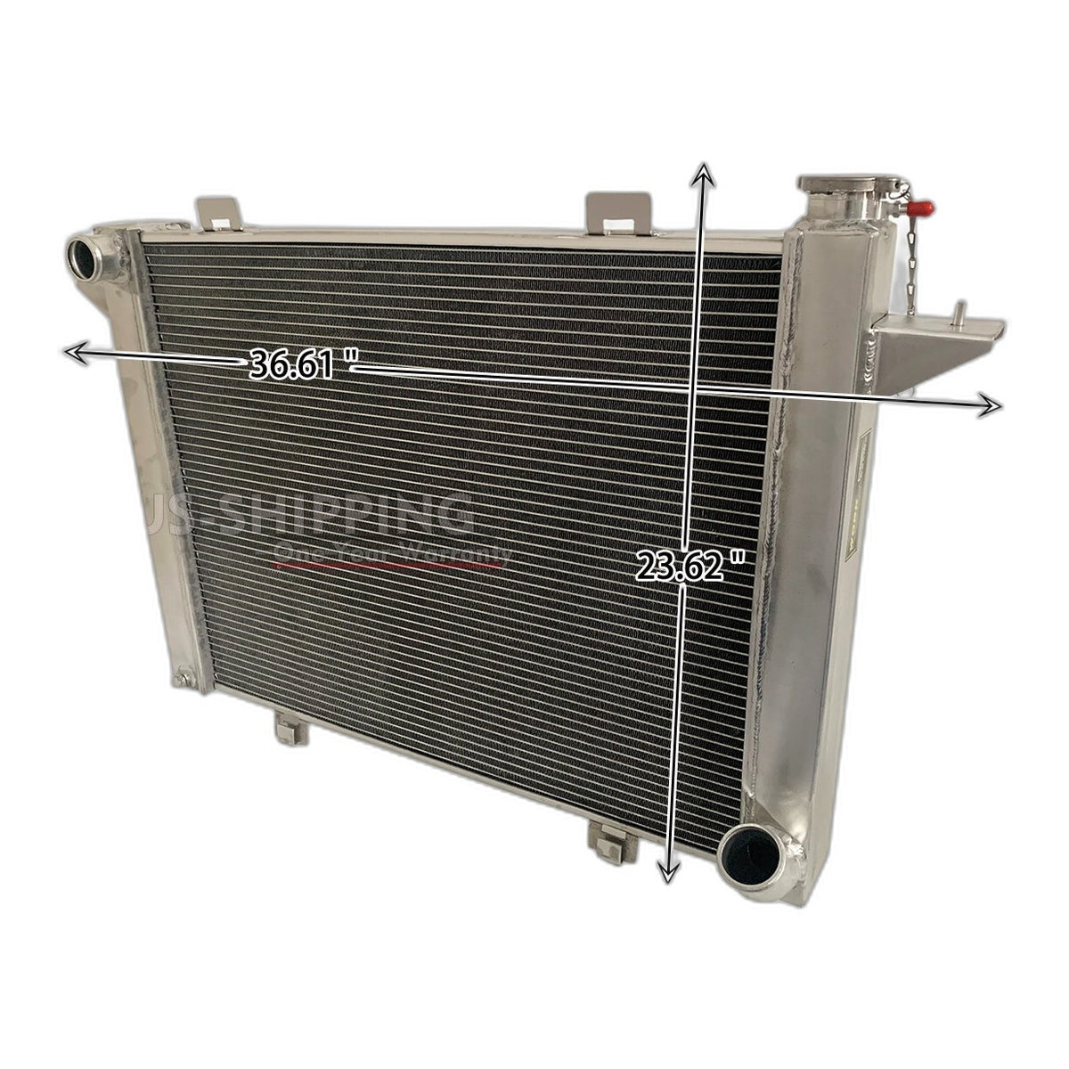 5.9L Cummins Radiator 1989-1993 - New Direct-Fit Diesel Replacement