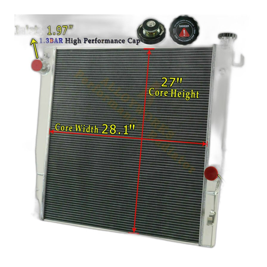 5.9L Cummins Radiator 2003-2010 - New Direct-Fit Diesel Replacement