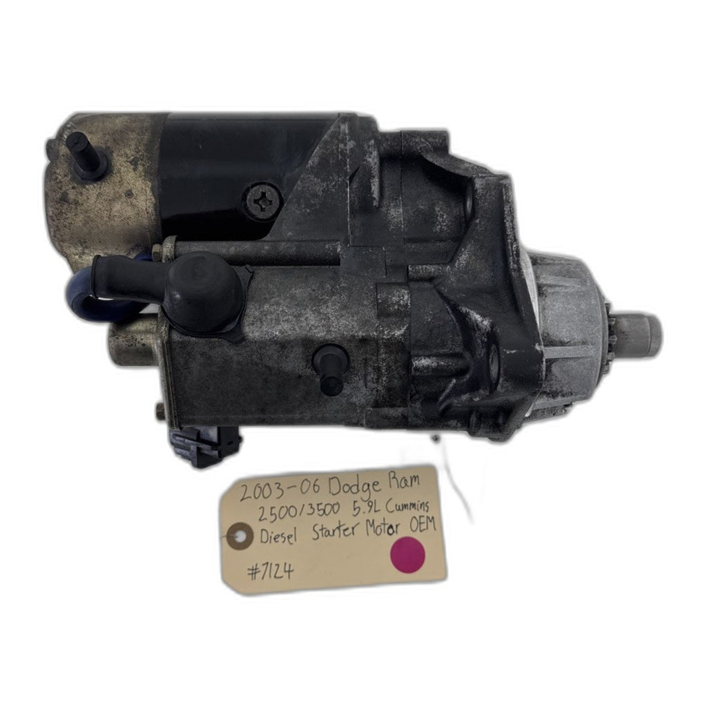 5.9L Cummins Starter - Remanufactured Direct-Fit Diesel Replacement