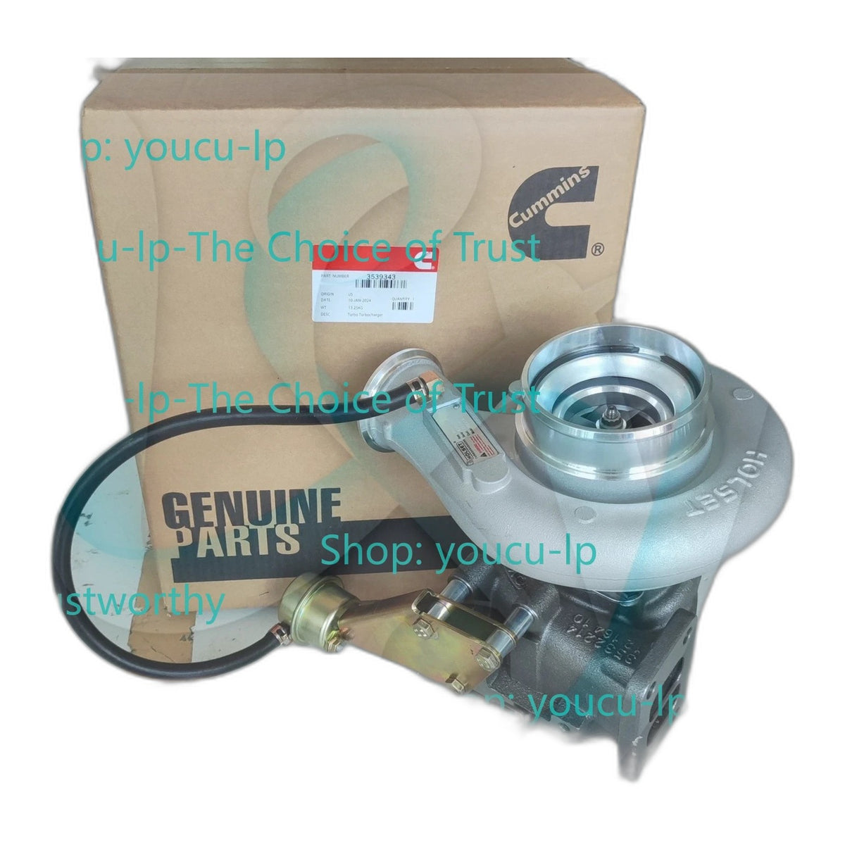 5.9L Cummins Turbocharger 1994-1998 - Remanufactured Direct-Fit Diesel Replacement