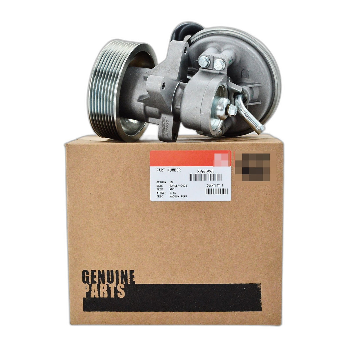5.9L Cummins Vacuum Pump 2003-2007 - New Direct-Fit Diesel Replacement