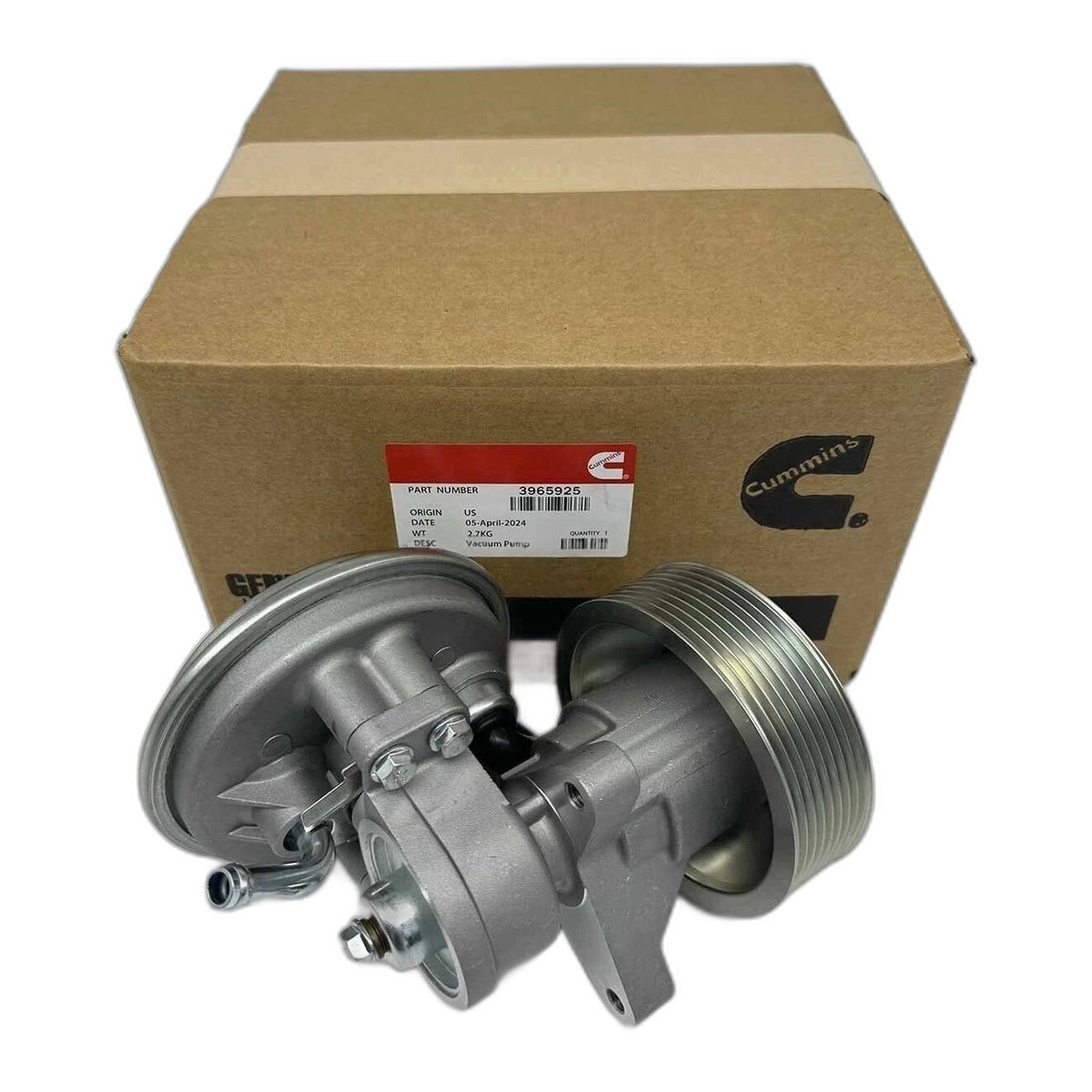 5.9L Cummins Vacuum Pump 2003-2007 - New Direct-Fit Diesel Replacement