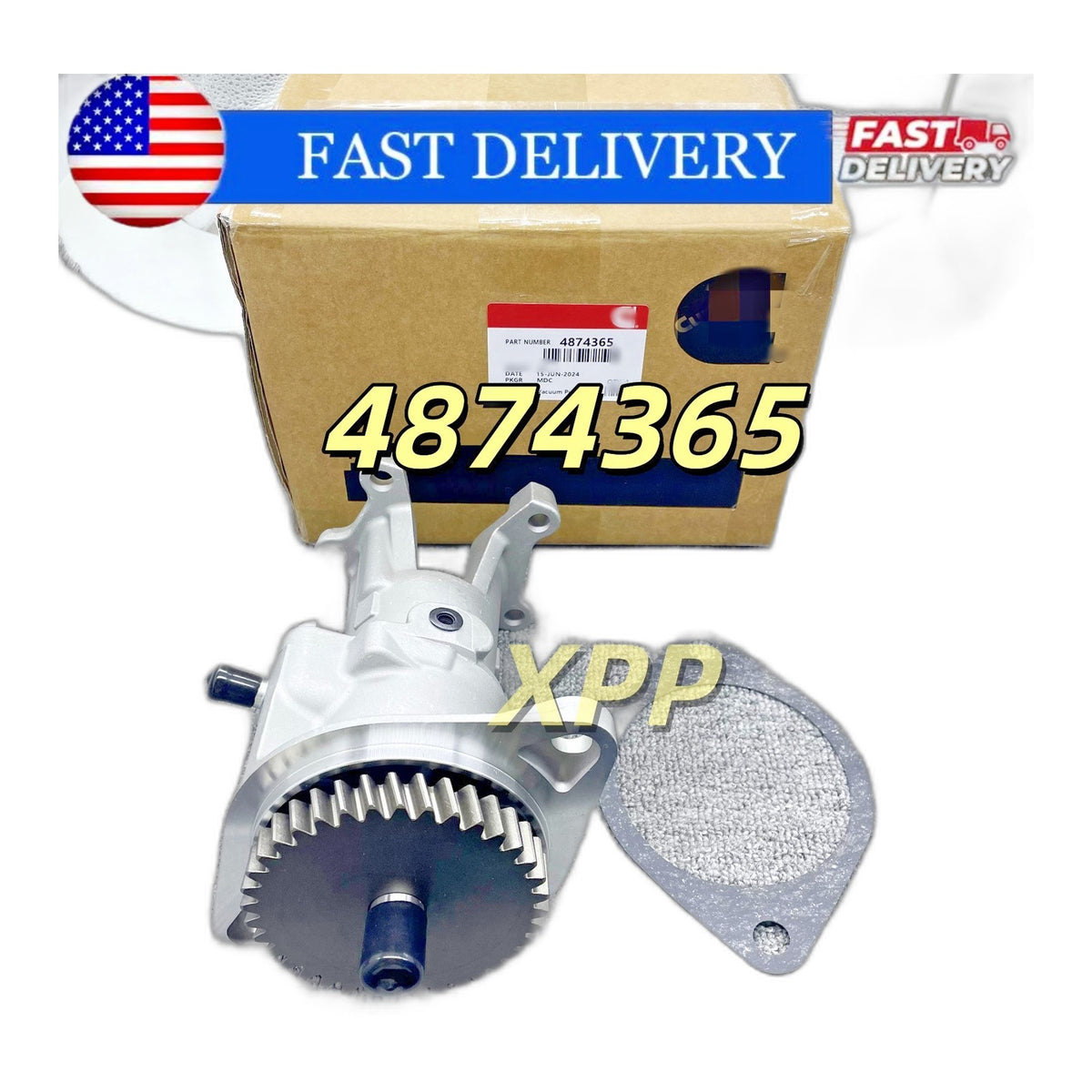 5.9L Cummins Vacuum Pump - New Direct-Fit Diesel Replacement
