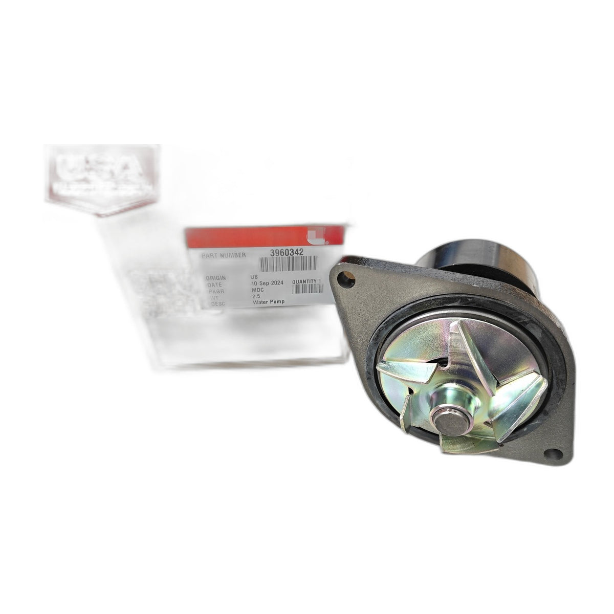 5.9L Cummins Water Pump 1989-2002 - New Direct-Fit Diesel Replacement