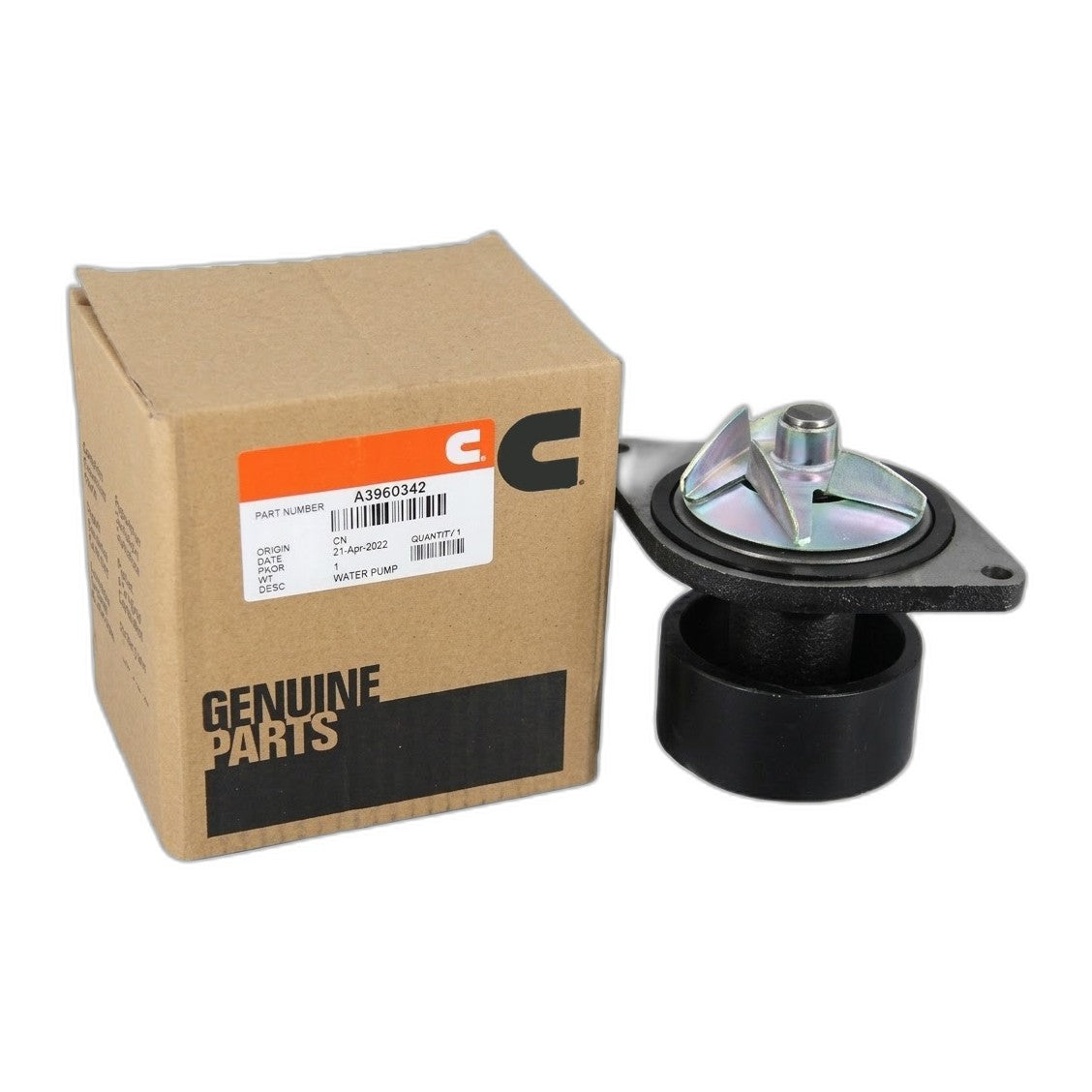 5.9L Cummins Water Pump 1989-2002 - New Direct-Fit Diesel Replacement