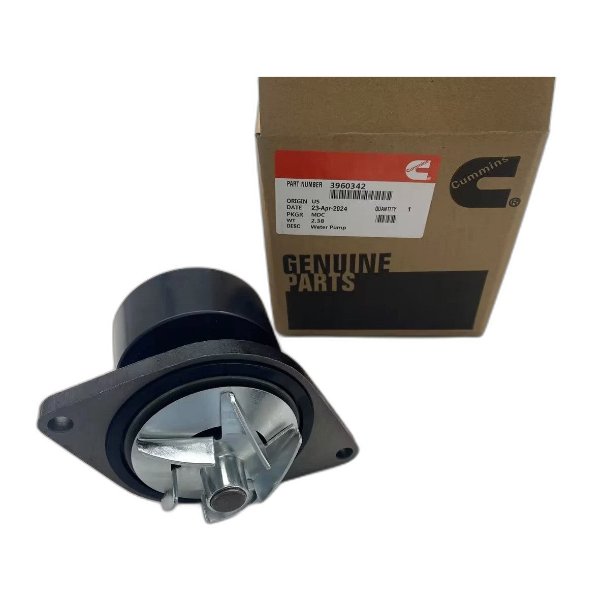 5.9L Cummins Water Pump 1989-2002 - New Direct-Fit Diesel Replacement