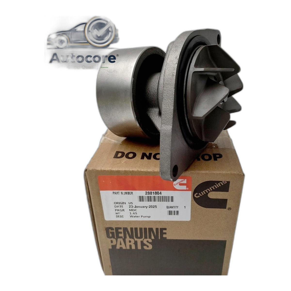 5.9L Cummins Water Pump - New Direct-Fit Diesel Replacement