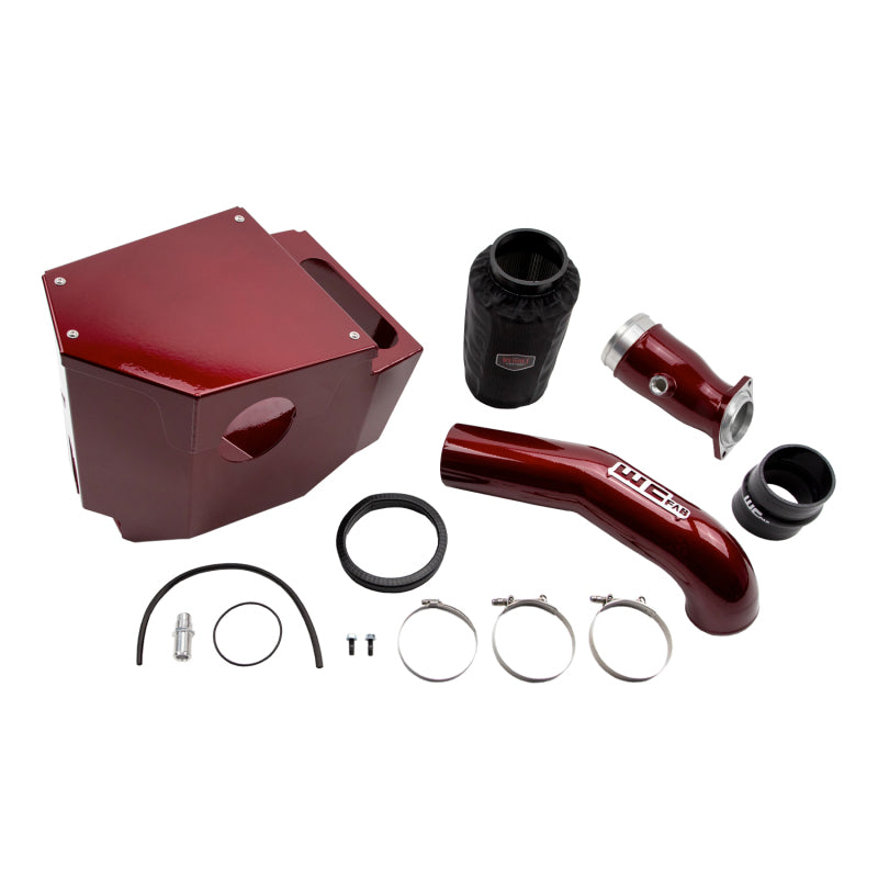 Wehrli 20-24 Chevrolet 6.6L LP5 Duramax 4in Intake Kit Stage 2 - WCFab Grey - Cold Air Intake | WCF100684-GRY