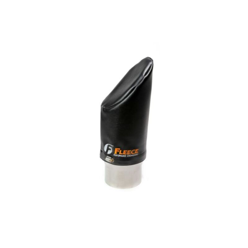 Fleece Performance Stack Cover - 8 inch - 45 Degree Miter - Smoke Stack | FPE-STK-CVR-8-45