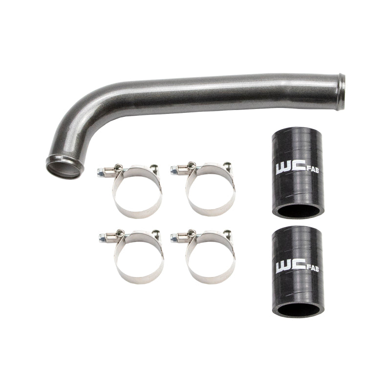 Wehrli 01-05 Chevrolet 6.6L LB7/LLY Duramax Upper Coolant Pipe - Illusion Purple - Radiator Hose | WCF100860-IP
