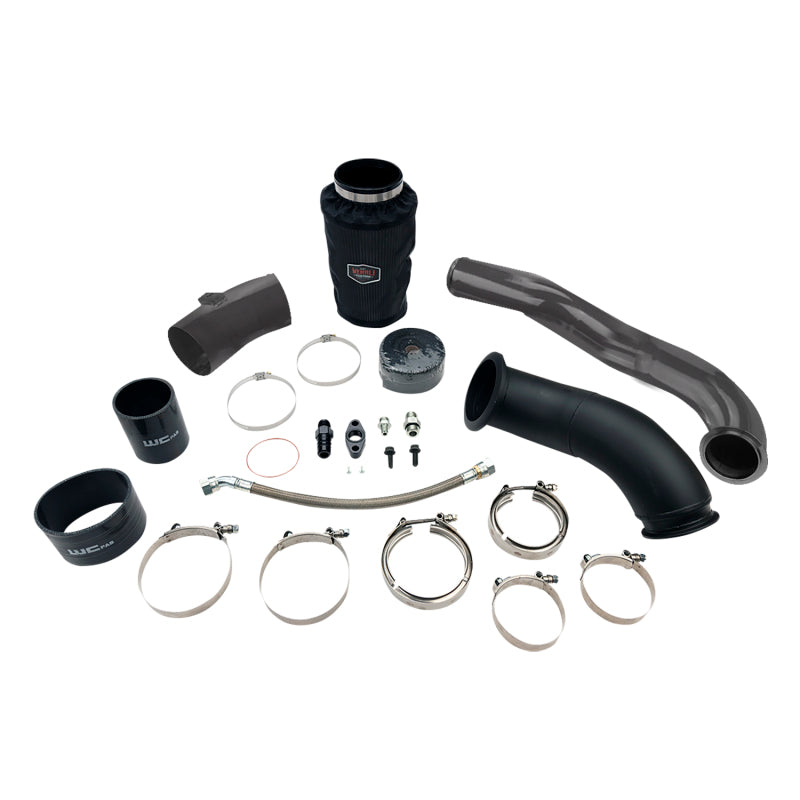 Wehrli 04.5-07 Cummins 5.9L S300 High Mount Turbo 2nd Gen Swap Kit - Semi-Gloss Black - Turbocharger | WCF100475-SGB