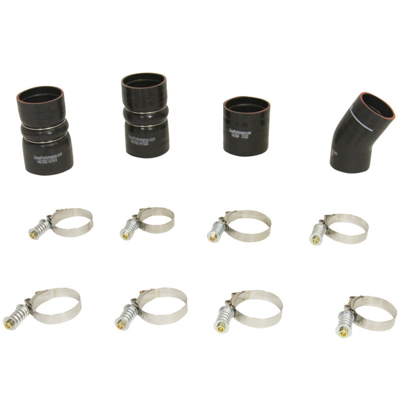 BD Diesel Intercooler Hose & Clamp Kit - 2003-2007 Ford 6.0L PowerStroke for 6.0L Power Stroke | 1047035