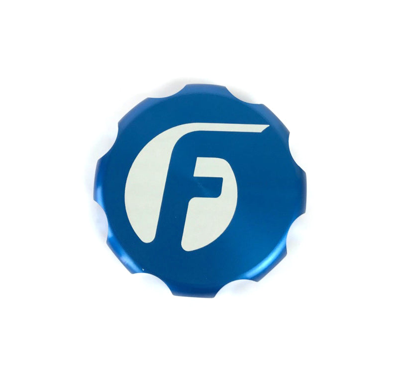 Fleece Performance 03-20016 Cummins Billet Oil Cap Cover - Blue | FPE-OC-CR-F-BLU