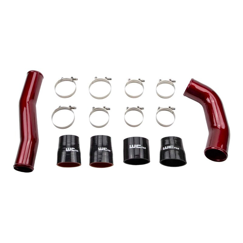 Wehrli 10-12 Cummins 6.7L Stage 1 High Flow Bundle Kit - WCFab Red - Cold Air Intake | WCF100310-RED
