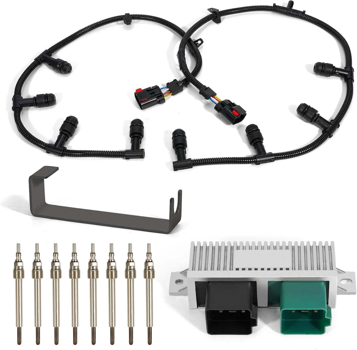 6.0L Power Stroke Glow Plug Kit 2003-2007 OEM