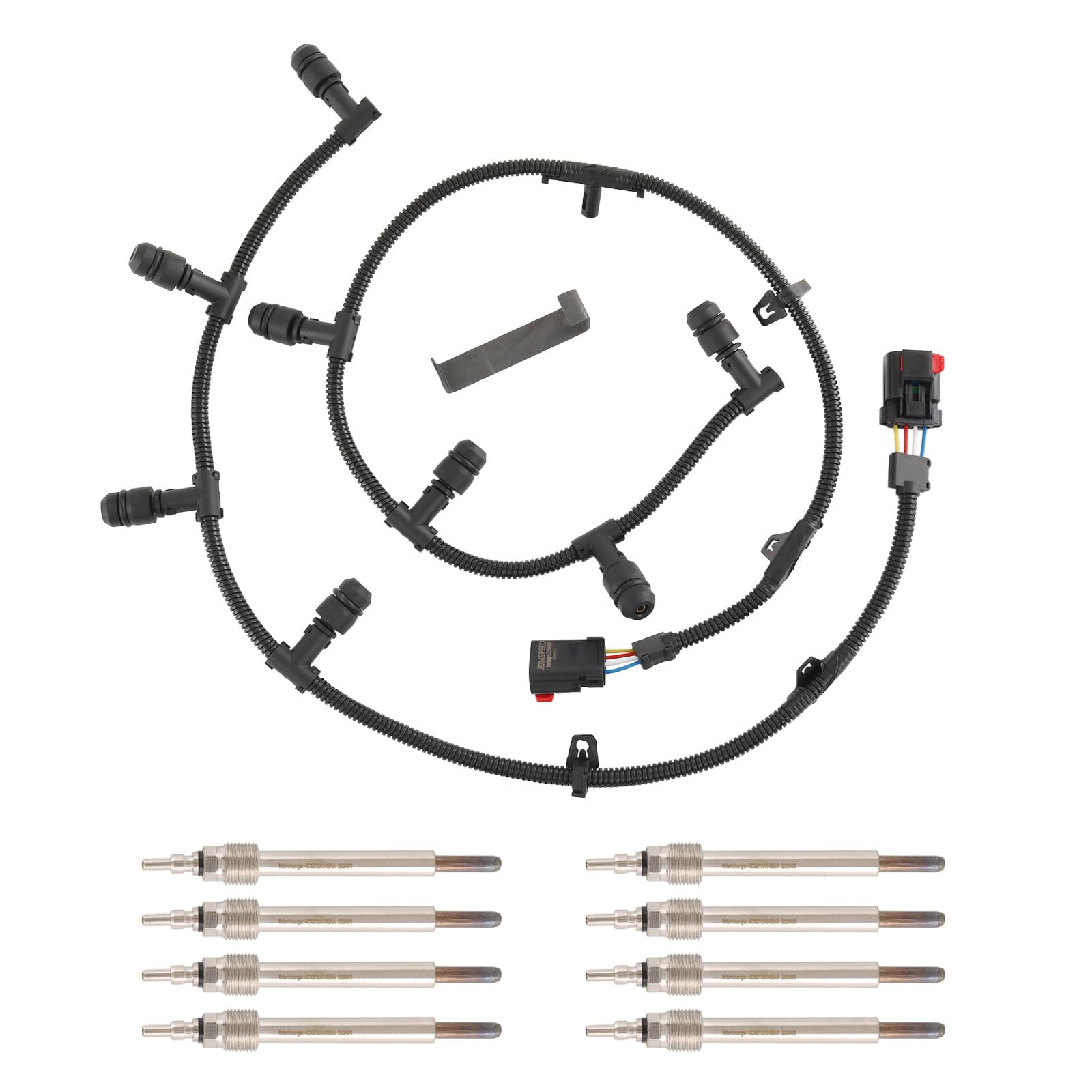 6.0L Power Stroke Glow Plug Kit 2004-2010 OEM