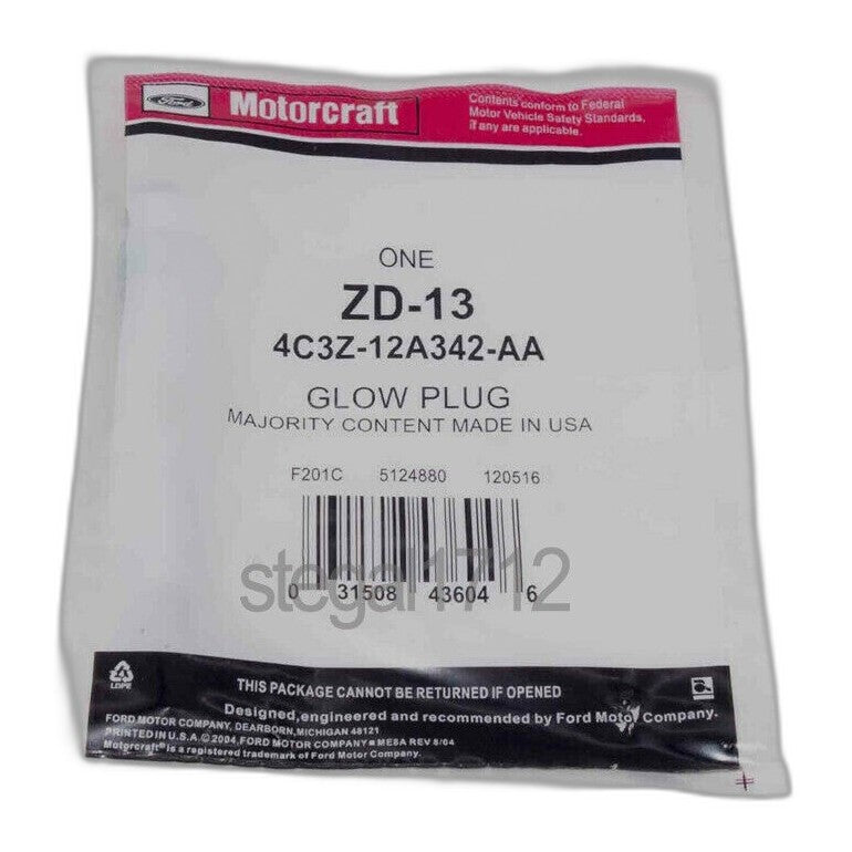 6.0L Power Stroke Glow Plug - New Direct-Fit Diesel Replacement