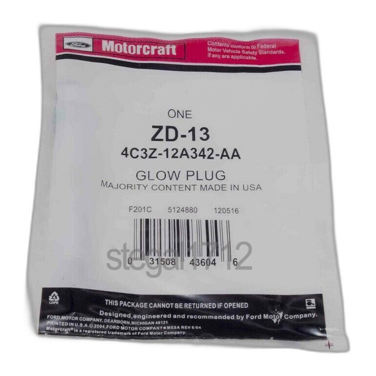 6.0L Power Stroke Glow Plug - New Direct-Fit Diesel Replacement
