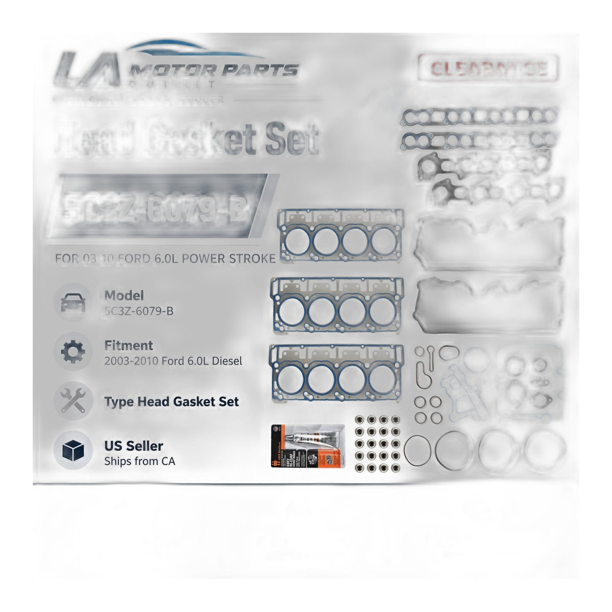 6.0L Power Stroke Head Gasket - New Direct-Fit Diesel Replacement