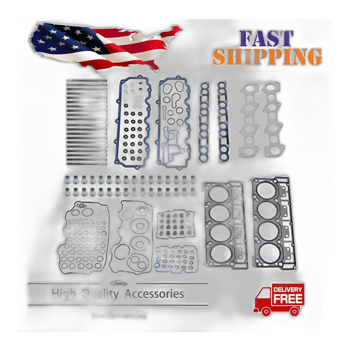 6.0L Power Stroke Head Stud 2003-2006 - New Direct-Fit Diesel Replacement