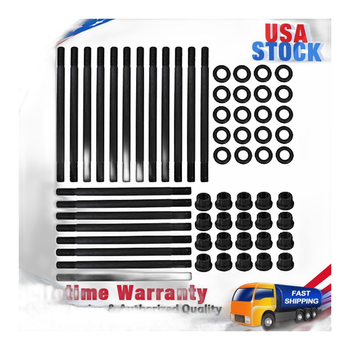 6.0L Power Stroke Head Stud 2003-2010 - New Direct-Fit Diesel Replacement