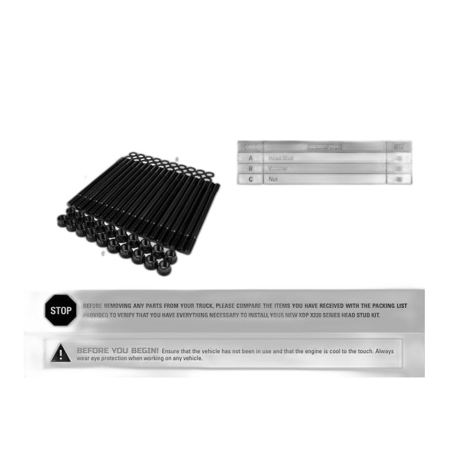 6.0L Power Stroke Head Stud 2003-2010 - New Direct-Fit Diesel Replacement