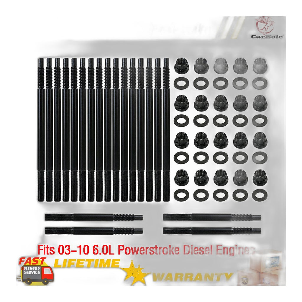 6.0L Power Stroke Head Stud - New Direct-Fit Diesel Replacement