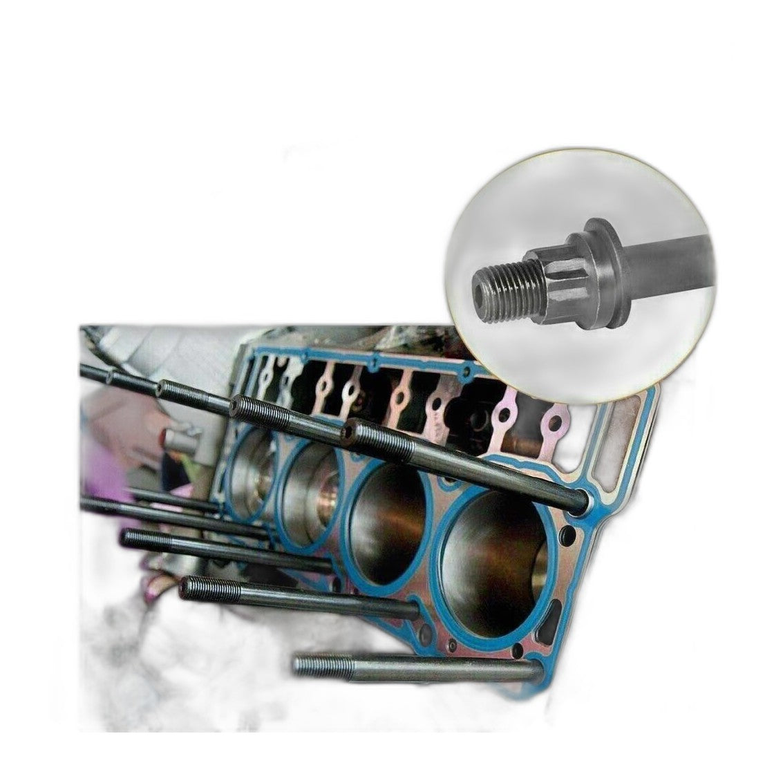 6.0L Power Stroke Head Stud - New Direct-Fit Diesel Replacement