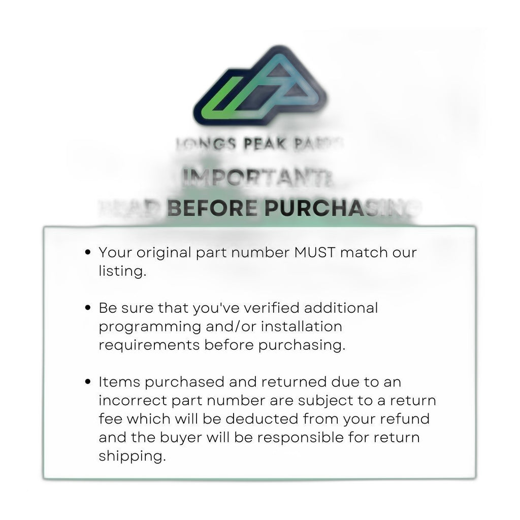 6.0L Power Stroke HPOP 2003 - Remanufactured Direct-Fit Diesel Replacement