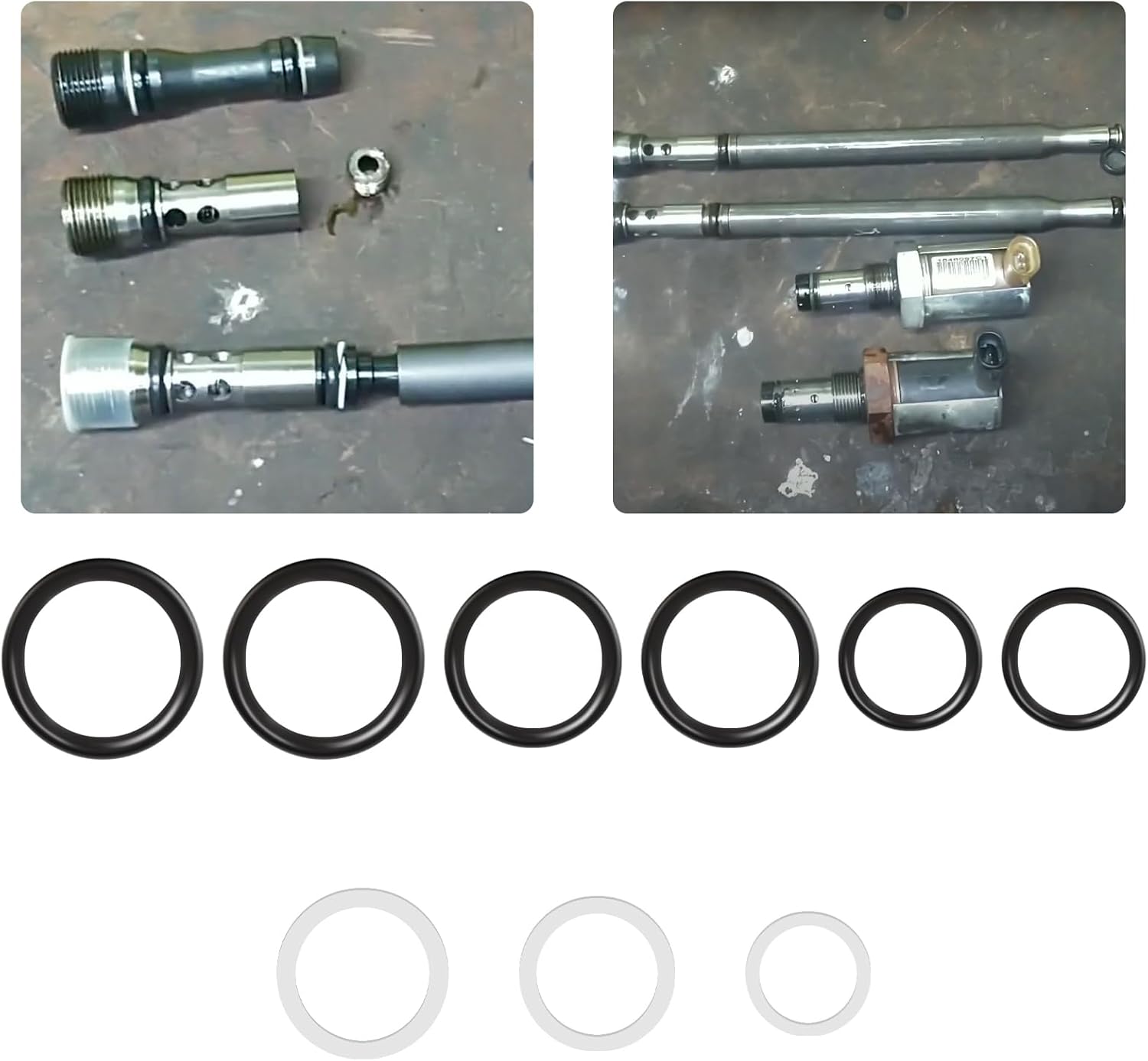6.0L Power Stroke Injector Seal Kit 2003-2007 OEM
