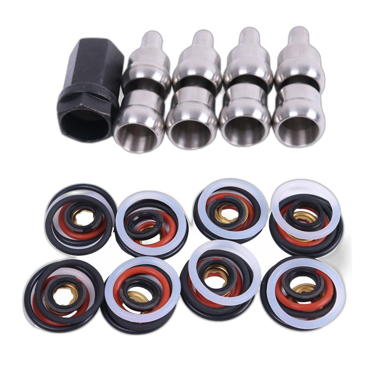 6.0L Power Stroke Injector Seal Kit - New Direct-Fit Diesel Replacement