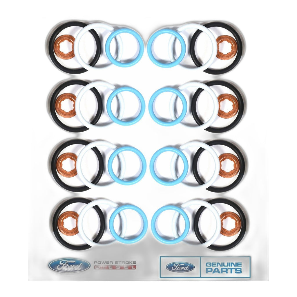 6.0L Power Stroke Injector Seal Kit - New Direct-Fit Diesel Replacement