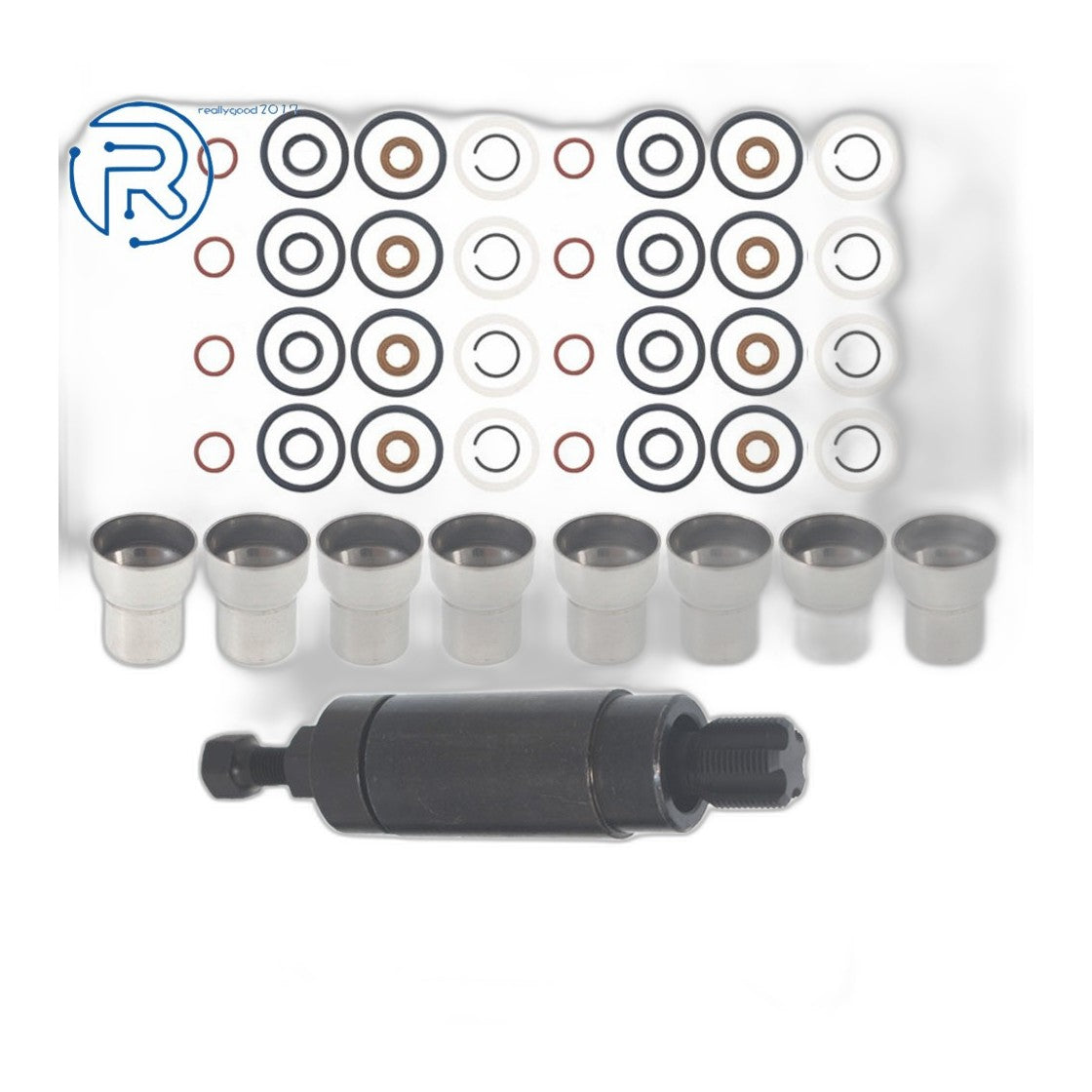 6.0L Power Stroke Injector Seal Kit - New Direct-Fit Diesel Replacement