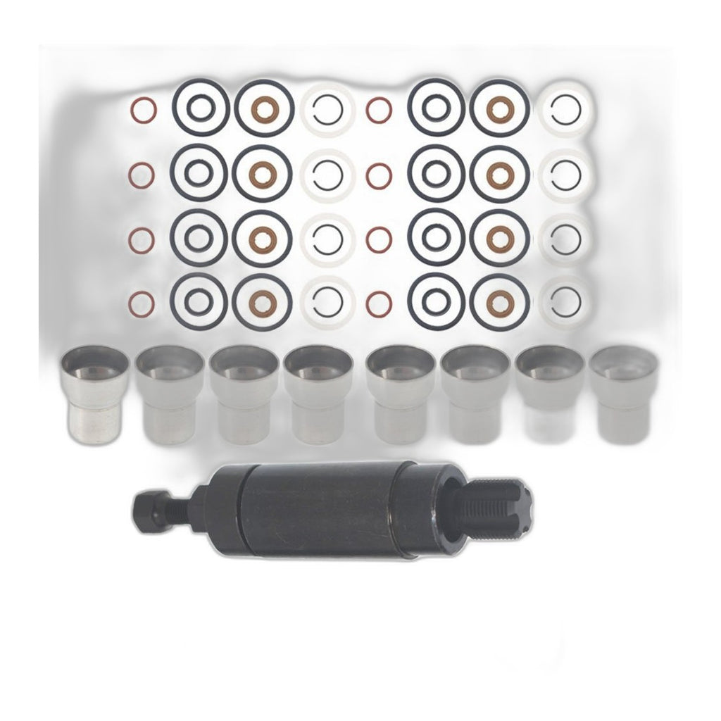 6.0L Power Stroke Injector Seal Kit - New Direct-Fit Diesel Replacement