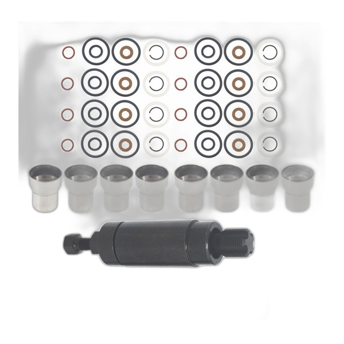 6.0L Power Stroke Injector Seal Kit - New Direct-Fit Diesel Replacement