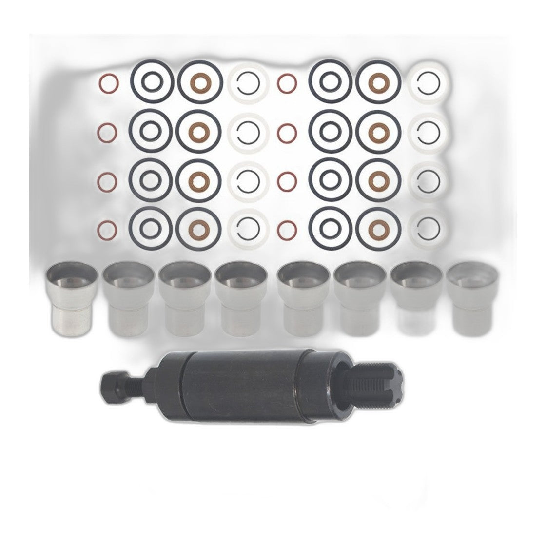 6.0L Power Stroke Injector Seal Kit - New Direct-Fit Diesel Replacement