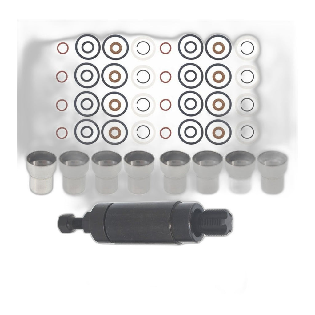 6.0L Power Stroke Injector Seal Kit - New Direct-Fit Diesel Replacement