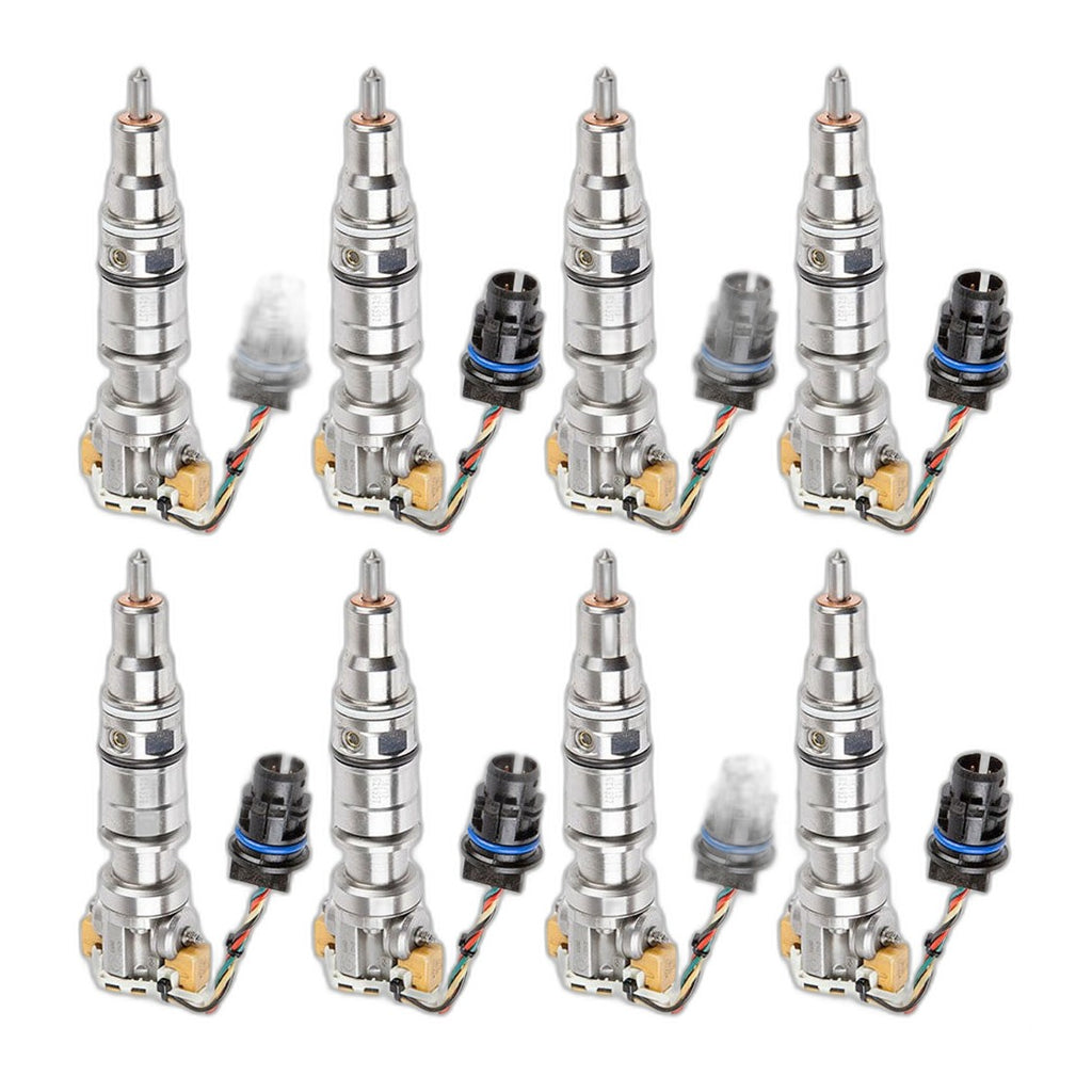 6.0L Power Stroke Injector Set - Remanufactured Direct-Fit Diesel Replacement